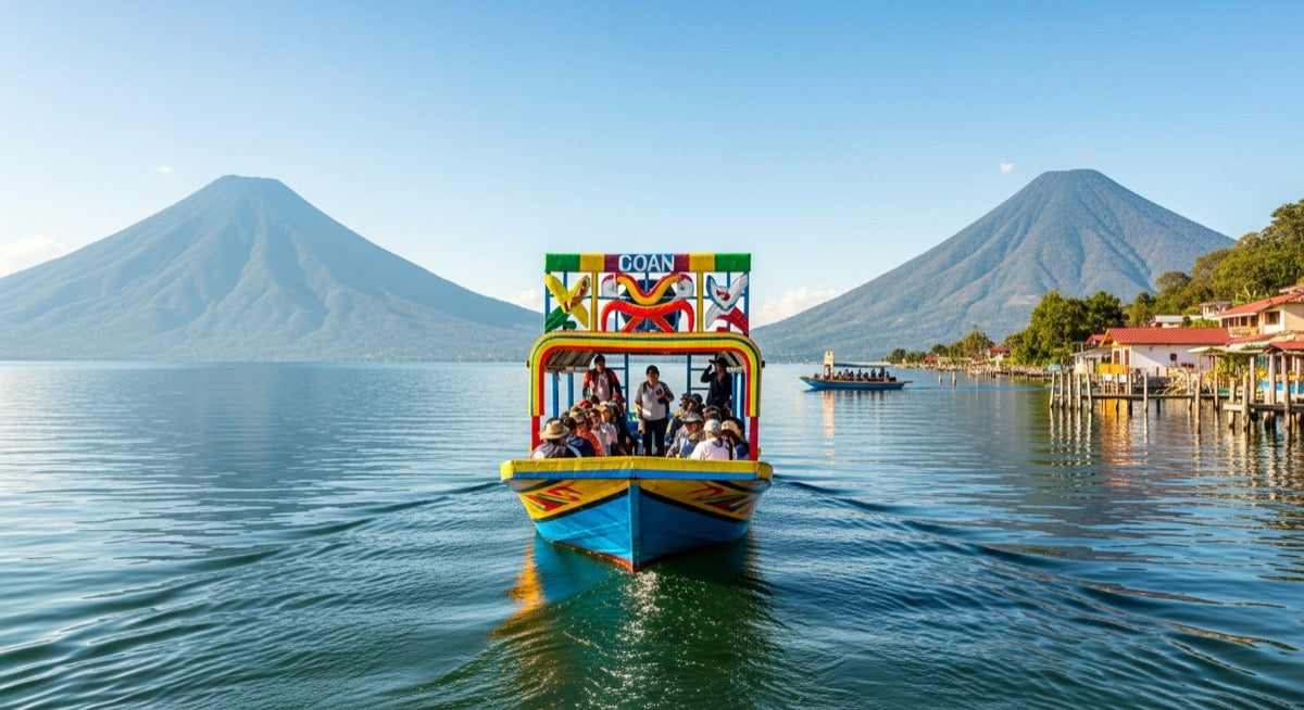 Mapa del Lago de Atitlán: pueblos y cómo moverte en lancha