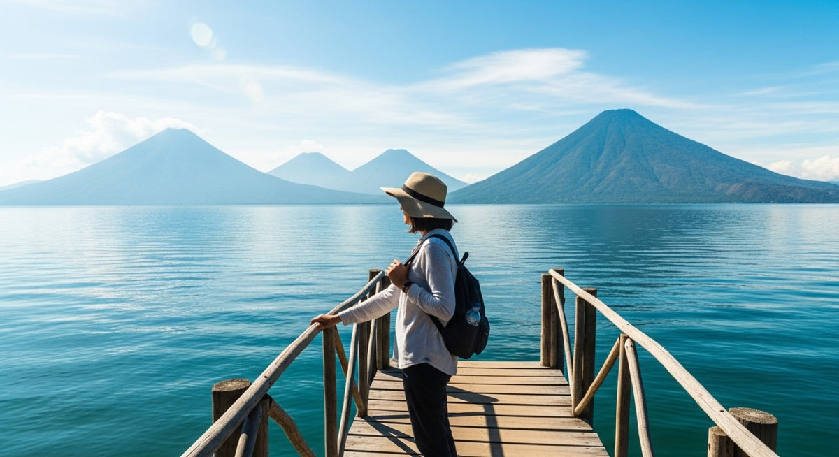 Der beste Sonnenhut für den Atitlán-See (UPF 50+)