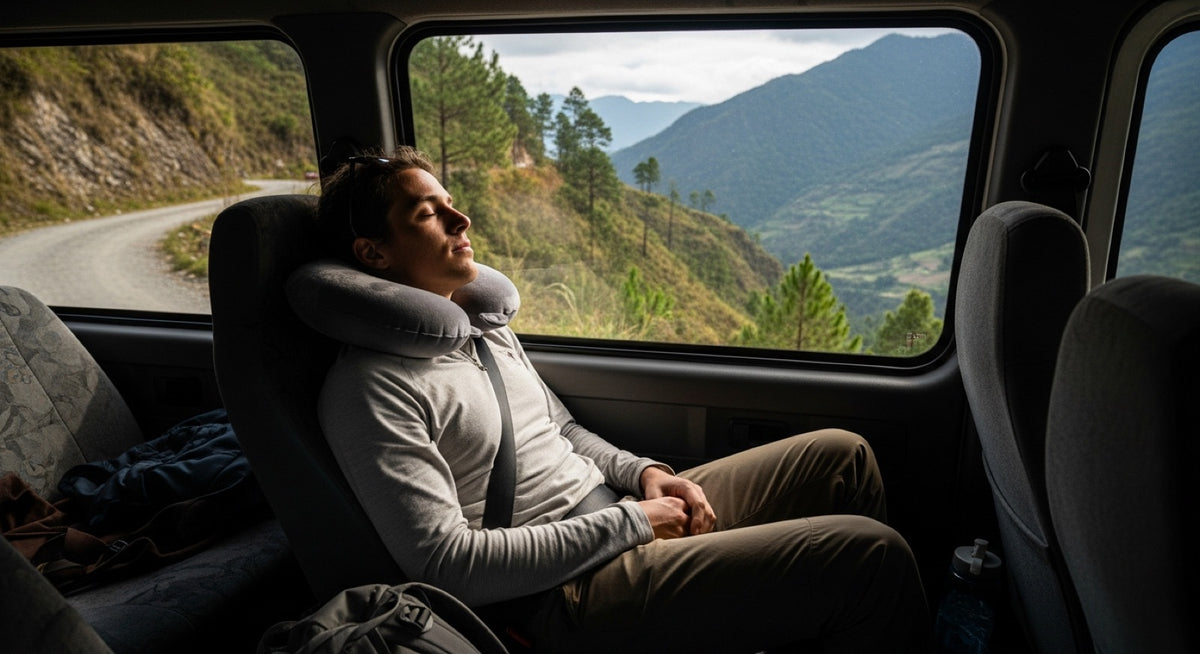 Mejor almohada de viaje para shuttles y carretera en Guatemala
