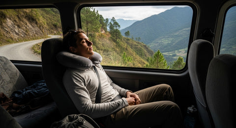 Mejor almohada de viaje para shuttles y carretera en Guatemala