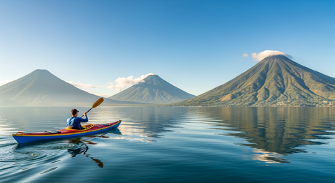 Bucht des Atitlán-Sees: Kajak und Wasseraktivitäten 2026