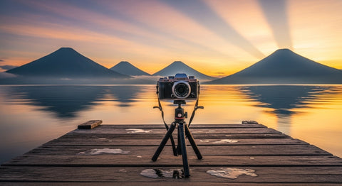 Mejores trípodes de viaje para fotografiar el Lago de Atitlán