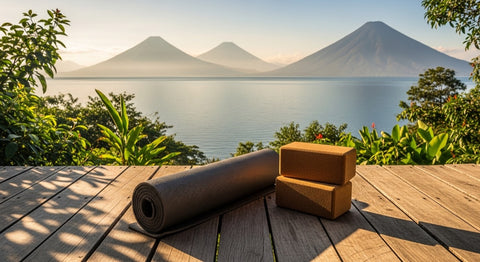 Mejor mat de yoga de viaje plegable para retiros en San Marcos La Laguna