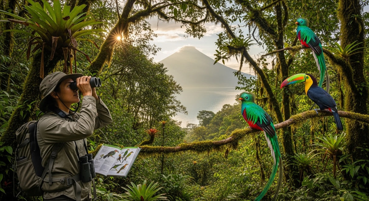 Observación de Aves en el Lago de Atitlán: Equipo y Guía de Campo