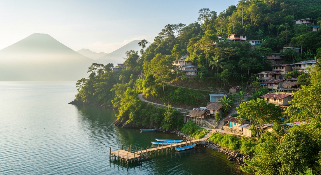 Jaibalito, el pueblo más remoto del Lago de Atitlán sin carretera