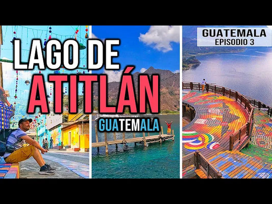 🏞️ GUATEMALA 3 ▶︎ Imperdibles del LAGO DE ATITLÁN, el lago MÁS BONITO de Guatemala